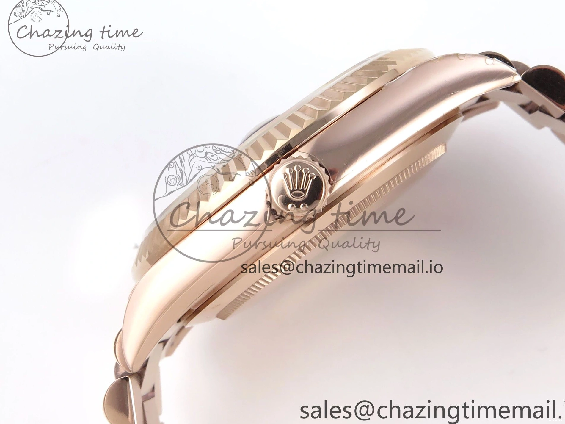 40 Date KF 1:1 (Gain Bracelet Brown Day on VR3255 228235 Edition Dial Weight) Crystal President RG Best 0107